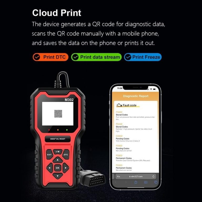 m302 - Drove West OBDII Scanner m302